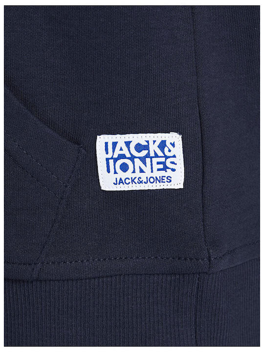 Kids Sweatshirt with Hood and Pockets Navy Blue