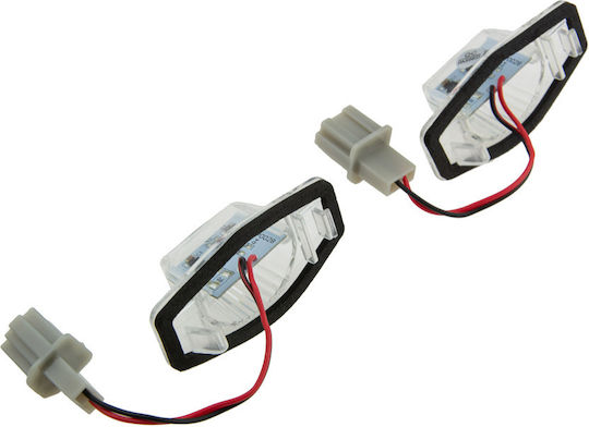NTY Φώτα Πινακίδας Led για Honda Jazz / Civic 2τμχ