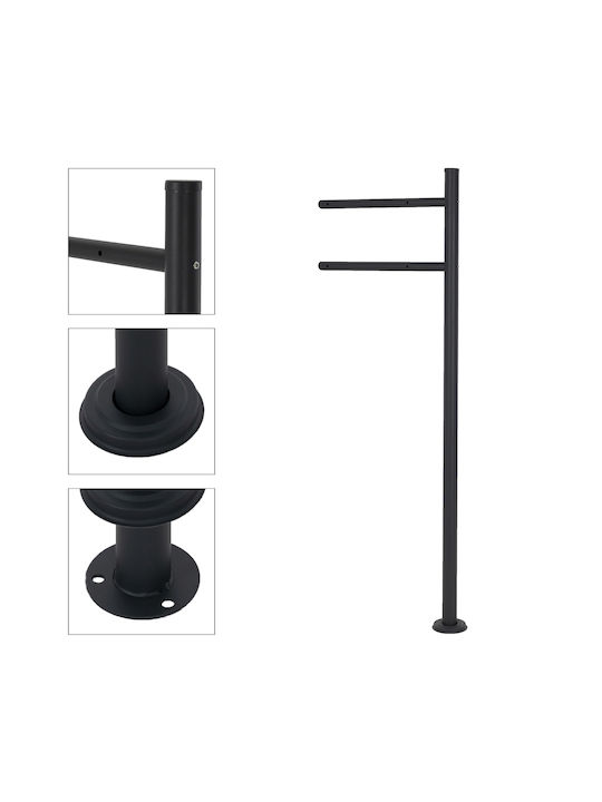 ML-Design Γραμματοκιβώτιο Μεταλλικό σε Γκρι Χρώμα 37x36.5x11cm