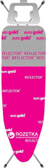 Eurogold Covor de călcat Alb 120x38cm