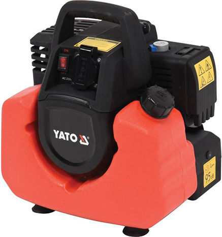 Yato Silent Generator Suitcase Inverter Gasoline Four-stroke with Maximum Power 1kVA