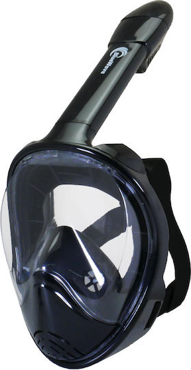 Bluewave Μάσκα Θαλάσσης Σιλικόνης Full Face Μαύρη