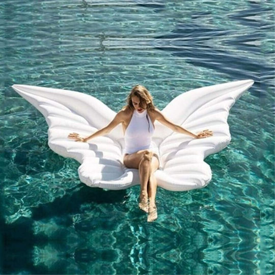 Jilong Angel Wings Inflatable Mattress for the Sea Angel Wings White 250cm.