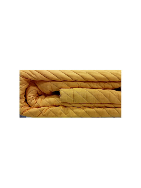 Guy Laroche Mineral Κουβερλί Μονό Microfiber Citron 170x250cm