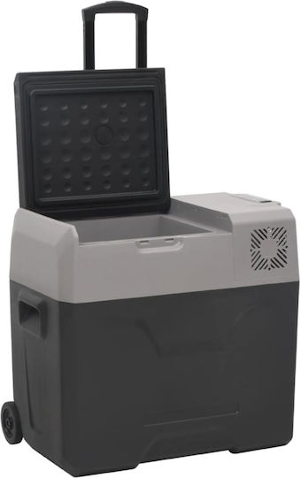 vidaXL Frigider Portabil 40L Negru