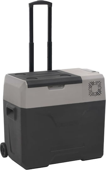 vidaXL Φορητό Ψυγείο 30lt Μαύρο