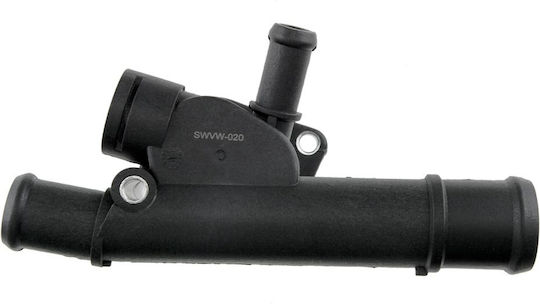 NTY Kühlmittel-Flansch für Autoteile für den Motor für Seat Arosa / Cordoba / Ibiza / Inca / Leon / Toledo Skoda Fabia / Octavia Volkswagen Bora / Caddy / Golf / Lupo / Käfer / Polo / Sharan / Transporter / T5 Audi A2 / A3