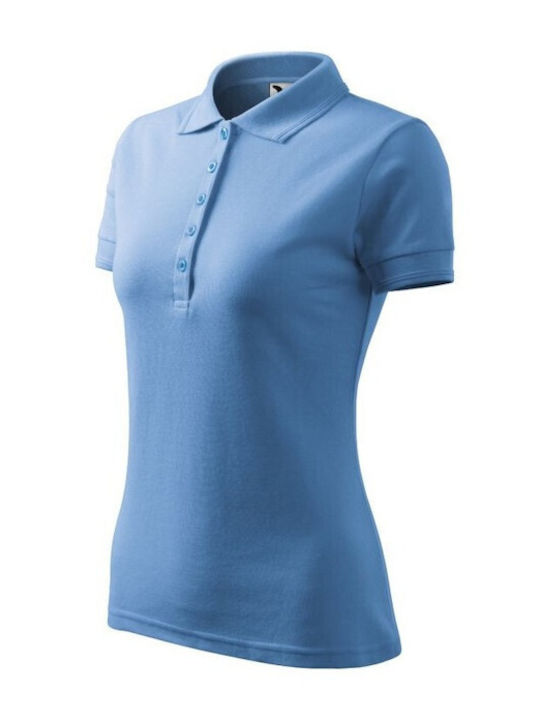 Malfini Men's Short Sleeve Promotional Blouse Blue