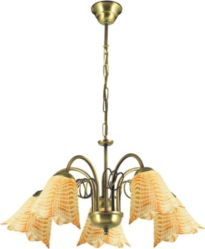 ARlight Pendant Light Honey for 5 Bulbs E14, E.14 56cm