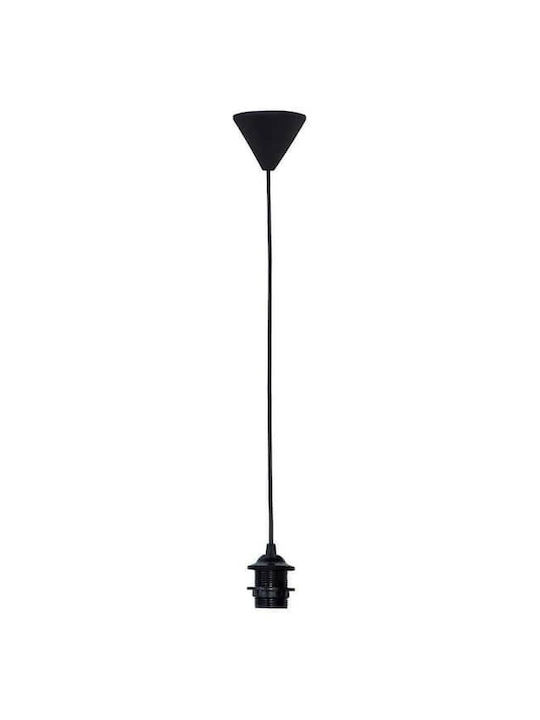 Heronia Pendel Pendant Light Black with Socket E27 80x80cm