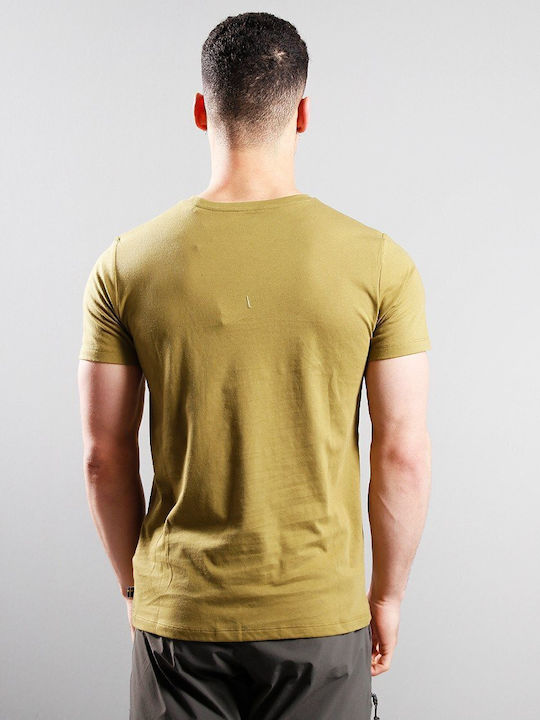 Fjallraven Men's Short Sleeve T-shirt Khaki