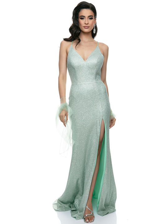 RichgirlBoudoir Summer Maxi Evening Dress Green