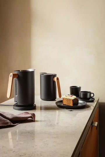 Eva Solo Nordic Kitchen Jug Thermos Stainless Steel 1L Black