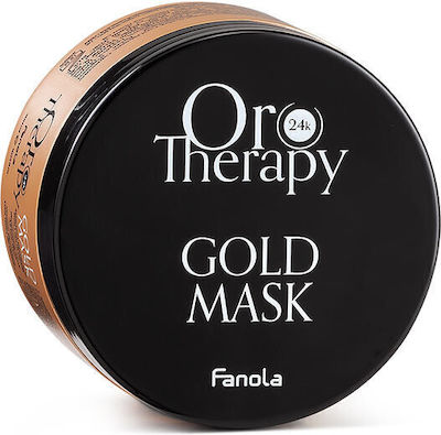 Fanola Therapy 24K Gold Μάσκα Μαλλιών για Λάμψη 300ml