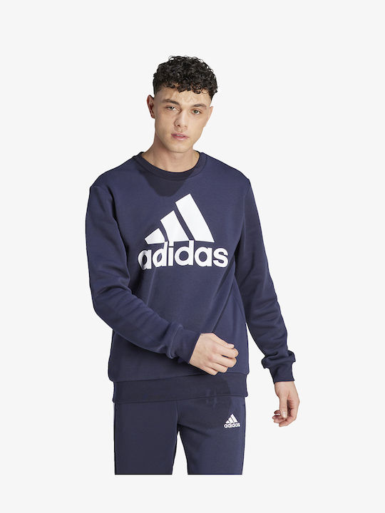 Adidas Essentials Men's Sweatshirt Navy Blue