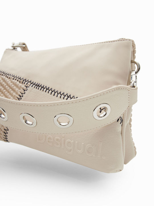 Desigual Damen Tasche Schulter Beige