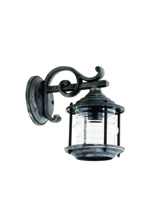 Lido Wall-Mounted Outdoor Lantern E27 IP23