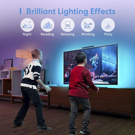 Meross Smart LED-Streifen Wi-Fi 12V RGB Licht 5m mit Netzteil & WiFi-Controller