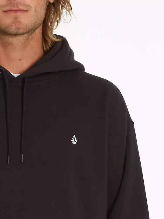 Volcom Herren Sweatshirt mit Kapuze und Taschen Gray