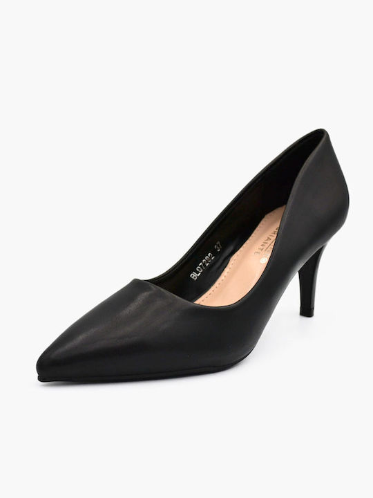 Joya Pointed Toe Black Heels