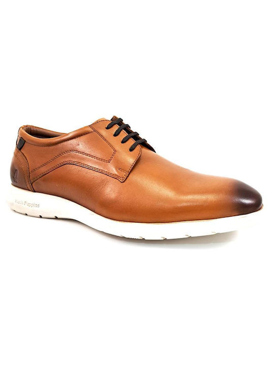 Hush Puppies Men's Leather Casual Shoes Tabac Brown