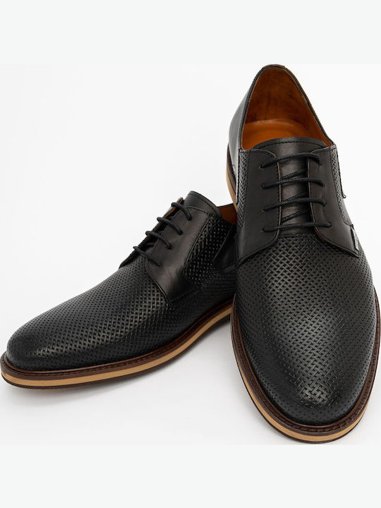 Men's Leather Casual Shoes Black
