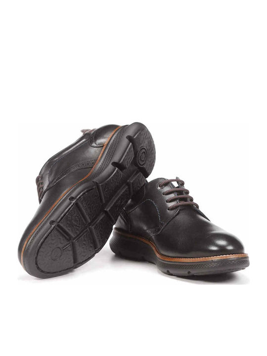 WILLIAM Leder Herren Freizeitschuhe Anatomisch Schwarz