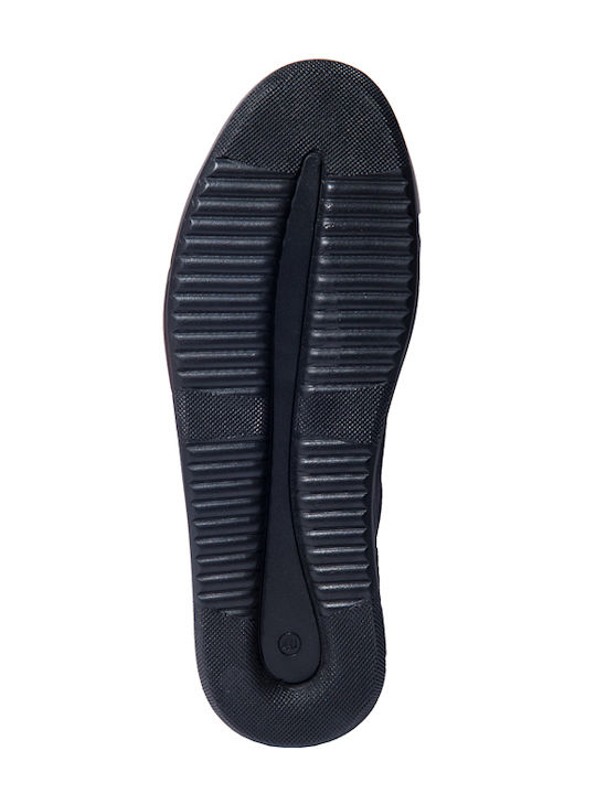 Safe Step Piele Pantofi casual pentru bărbați Anatomic Negre