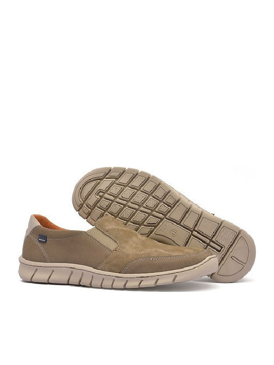 Pantofi casual pentru bărbați Anatomic Bej