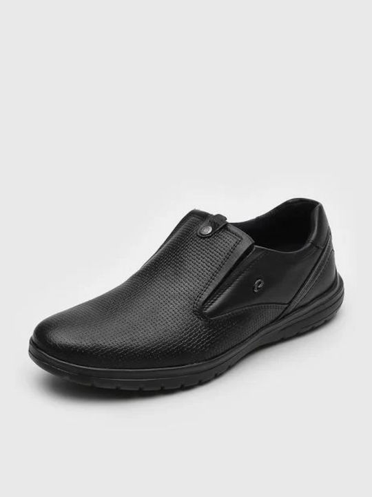 Pegada Men's Leather Casual Shoes Black