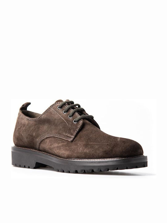 Maritan Wildleder Herren Freizeitschuhe Braun