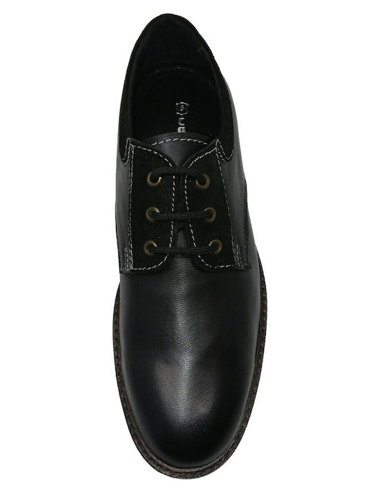 Men's Leather Casual Shoes Black