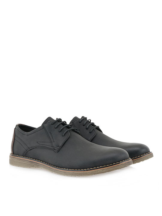 JK London Pantofi casual pentru bărbați Negre