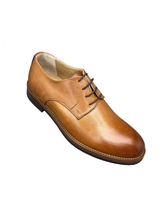 Smart Steps Leder Herren Freizeitschuhe Tabac Braun