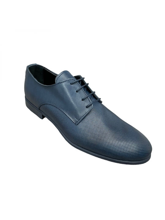 Smart Steps Men's Leather Casual Shoes Blue