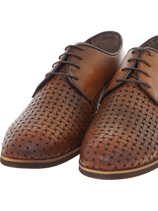 Men's Leather Casual Shoes Tabac Brown
