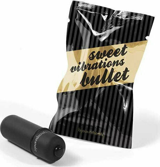 Bijoux Indiscrets Sweet Vibrations Bullet Mini Δονητής Bullet 5.5cm Black