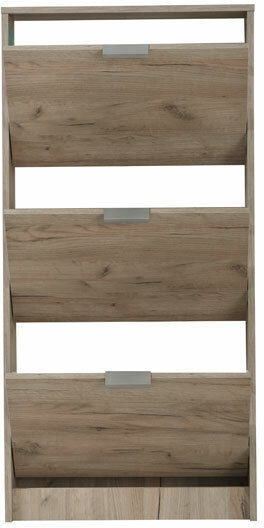 Suport pentru pantofi Base 13 cu 3 Rafturi Maro L58xW18xH119cm