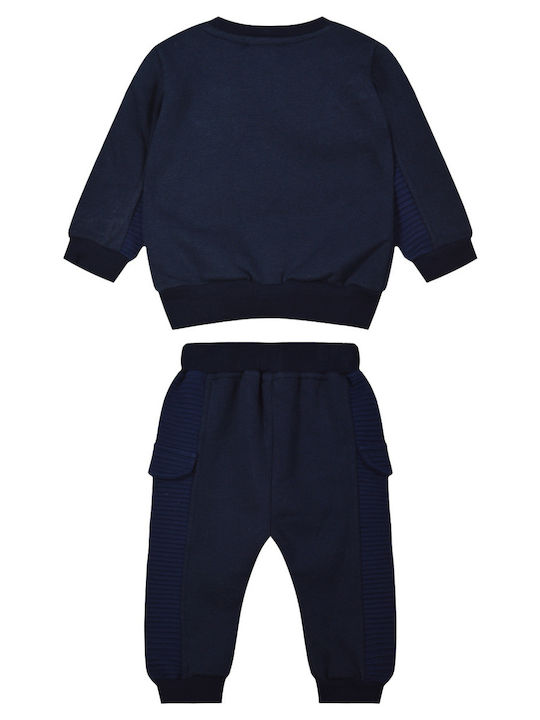 Energiers Kids Sweatpants Set Navy Blue 2pcs