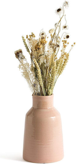 La Redoute Interieurs Keramik Vase Rosa 13x13x23cm