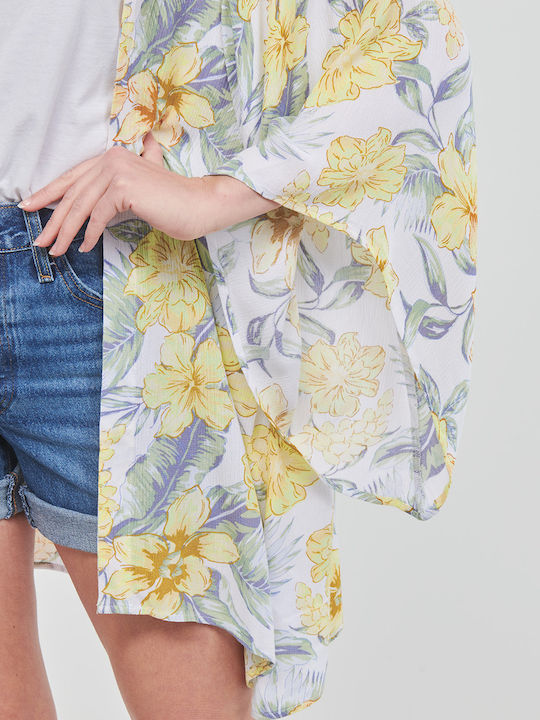 Damen Kimono Mehrfarbig