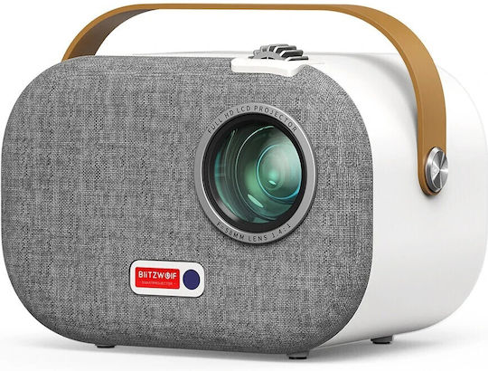 BlitzWolf V2 Mini Projector DLP Full HD Λάμπας LED με Wi-Fi και Ενσωματωμένα Ηχεία POAS794874