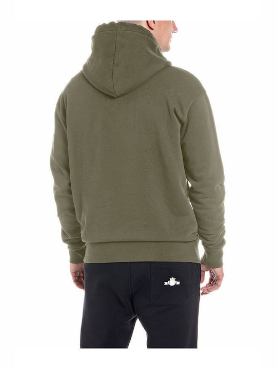 Replay Khaki with Hood