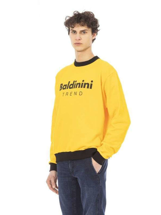 Baldinini Men's Hooded Sweatshirt Yellow 126109-45336