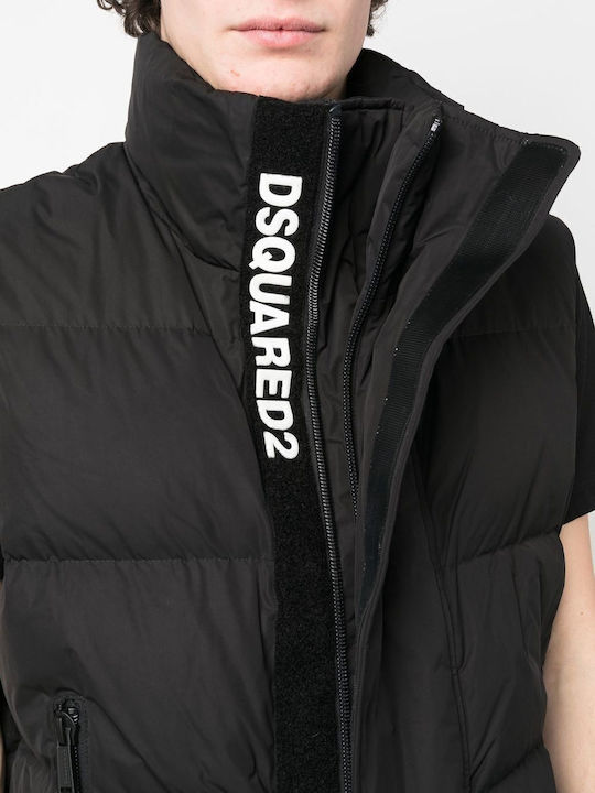 Αμάνικο Μπουφάν Puffer Μαύρο