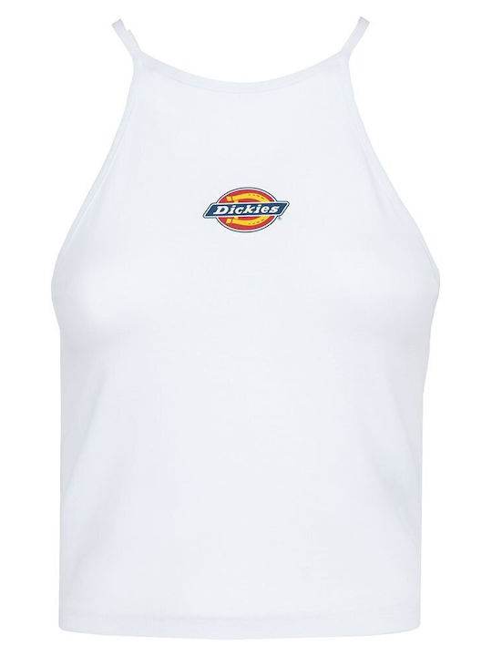 Chain Lake Women's Summer Blouse Cotton Sleeveless White