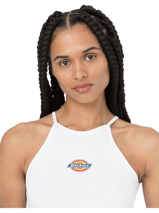 Chain Lake Women's Summer Blouse Cotton Sleeveless White