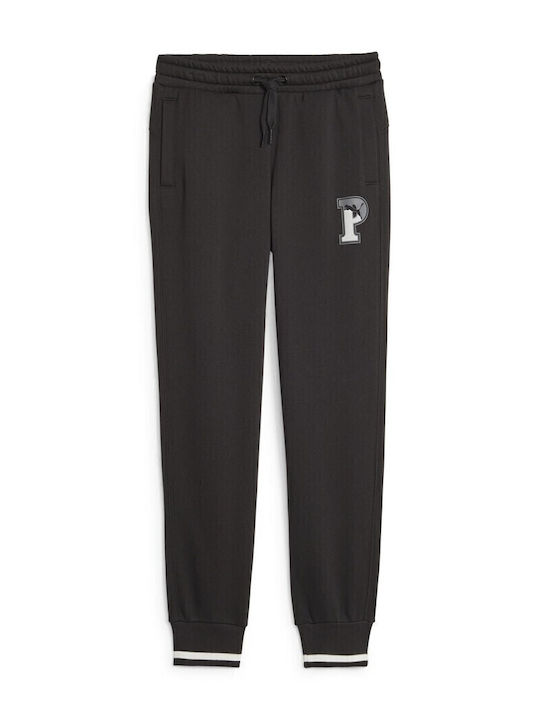 PUMA Παντελόνι Φόρμας Μαύρο