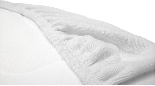 Sensillo Lenjerie De Patut Bebe Cu Cauciuc Alb 35x75cm