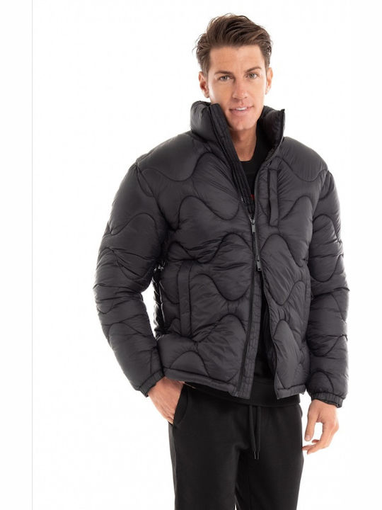 Winter Jacke Puffer Schwarz